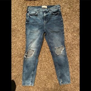 Gently used Free People 29S skinny jeans